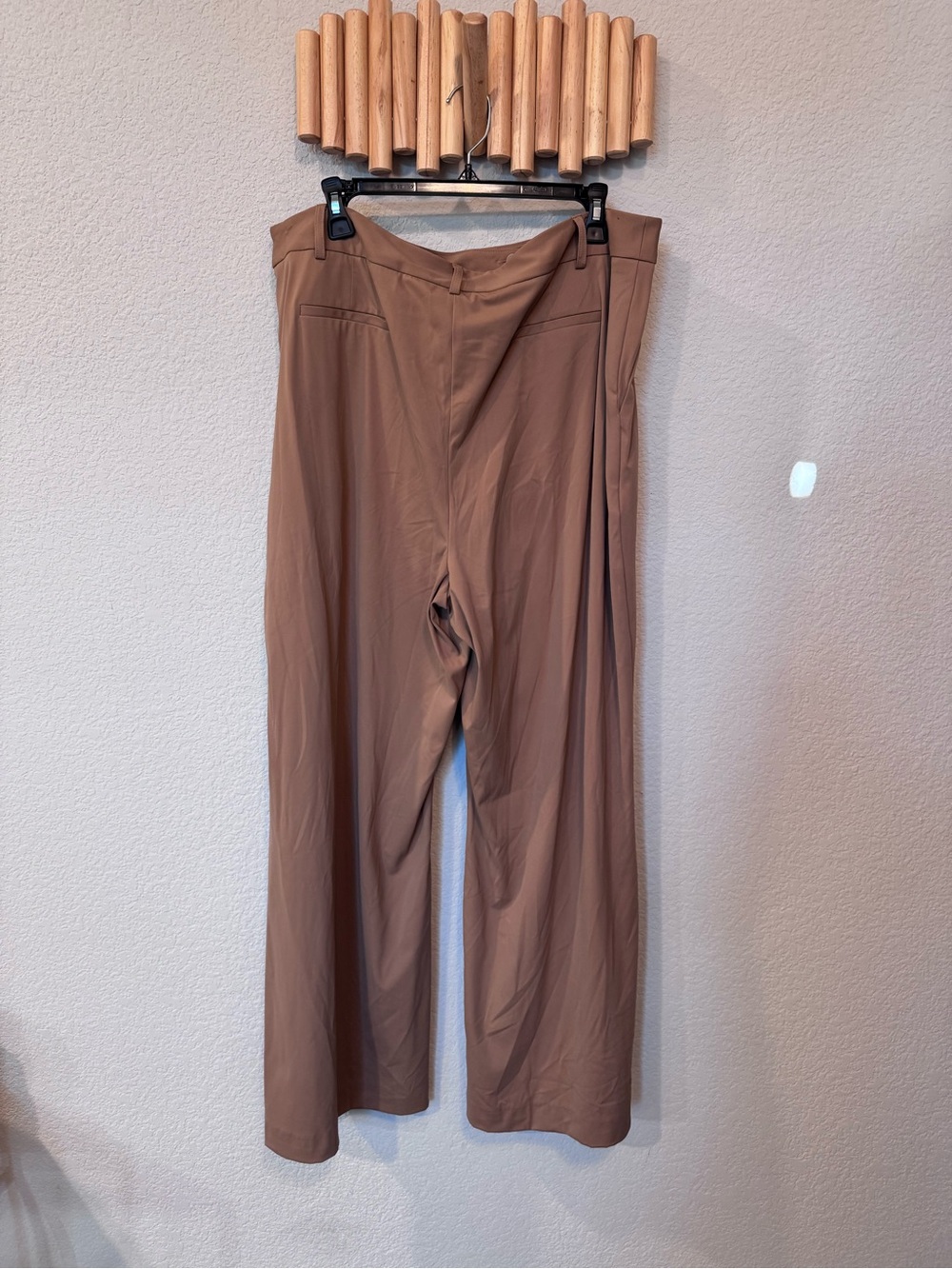 Brown Wide Leg High Rise Trousers NWT Women’s Dress Pants - Picture 7 of 11